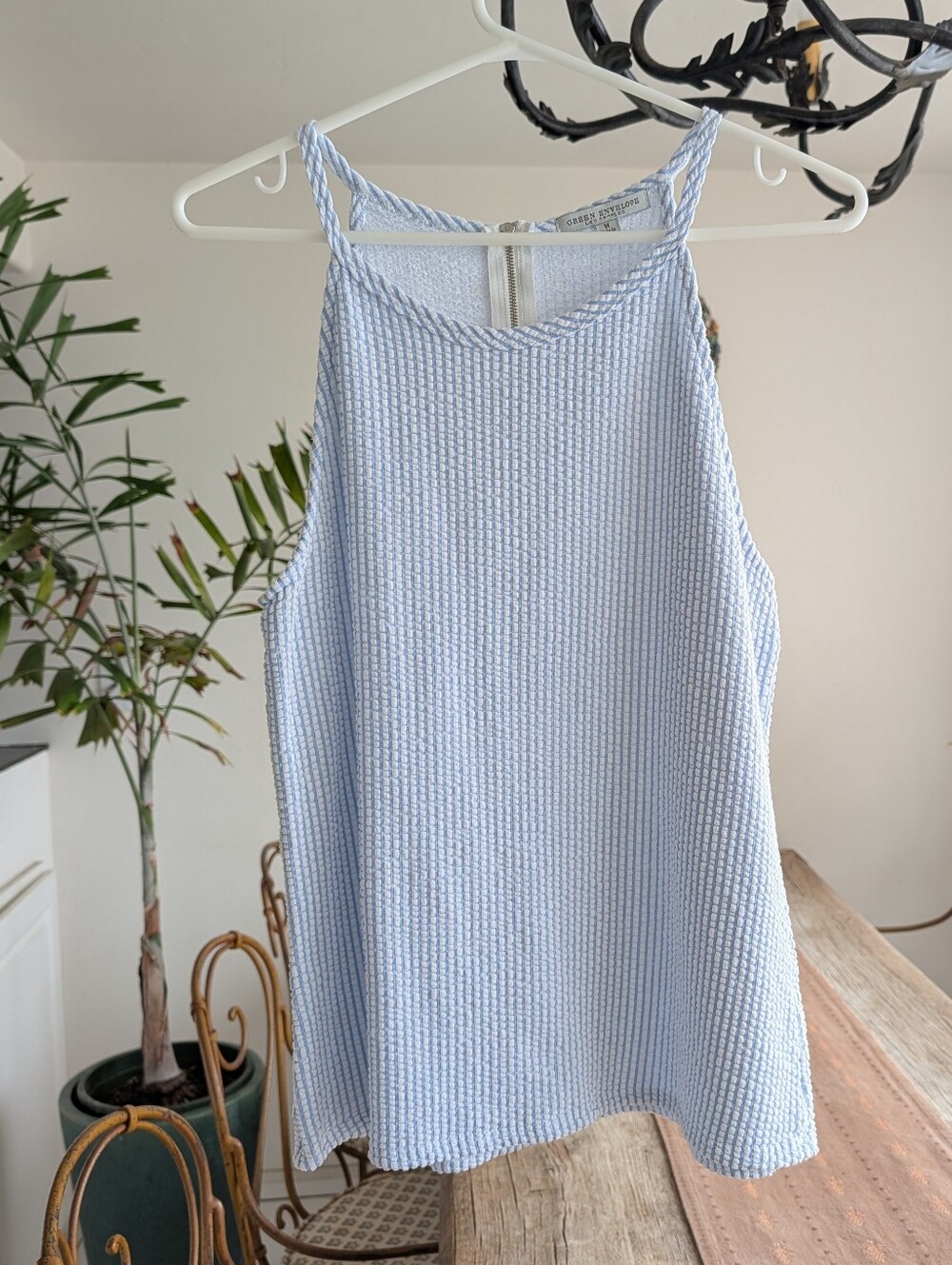 Searsucker Top